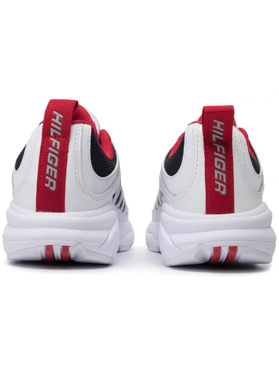 Sneakers Tommy Jeans Heritage Retro Sneaker EN0EN00649 Alb
