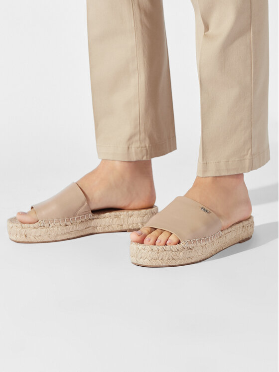 DKNY Espadryle DKNY K1304618 Beżowy