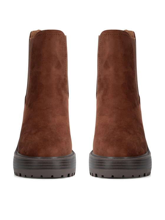 Nine West Členková obuv Nine West WFA3374-1 Hnedá