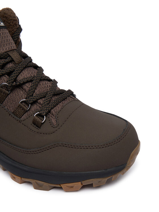 Jack Wolfskin Trekingová obuv Jack Wolfskin Everquest Texapore Mid 4053611 Hnedá