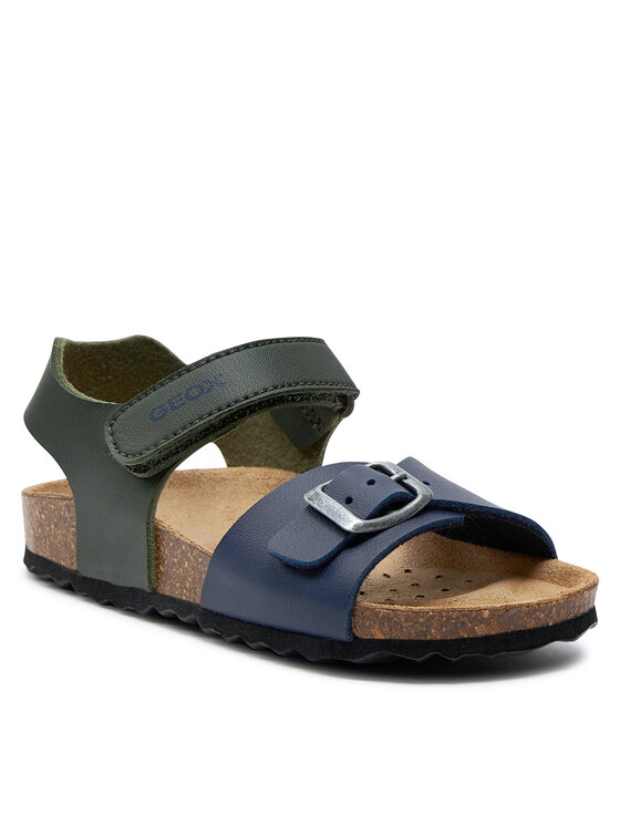 Sandalen Geox Model B Sandal Chalki Girl Kleur Blauw