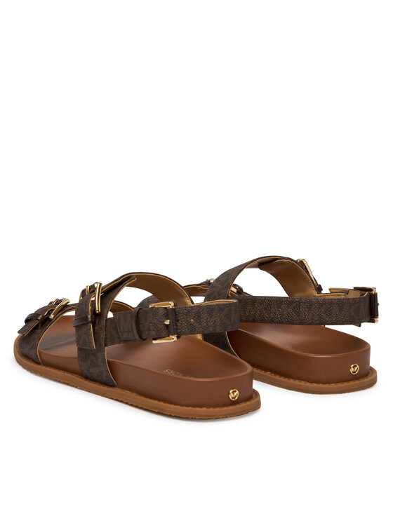 MICHAEL Michael Kors Босоніжки MICHAEL Michael Kors Nia Flat 40S6NIFS2B Коричневий