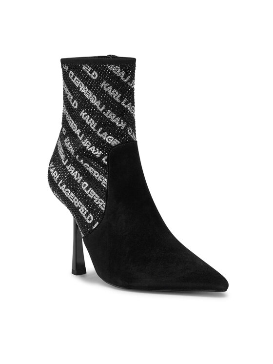 KARL LAGERFELD Čizme KARL LAGERFELD KL31354 Crna