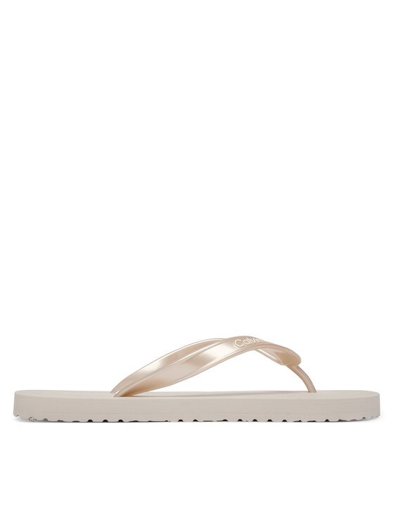 Calvin Klein Japonke Calvin Klein Arwa HW0HW02956 Srebrna