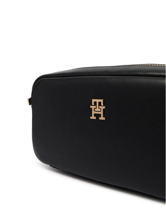 Tommy Hilfiger Ročna torba Tommy Hilfiger Th Essential Camera Bag AW0AW18370 Črna