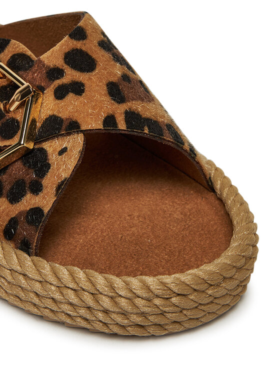 Bohonomad Šľapky Bohonomad Casablanca CAS.12-LEO Hnedá