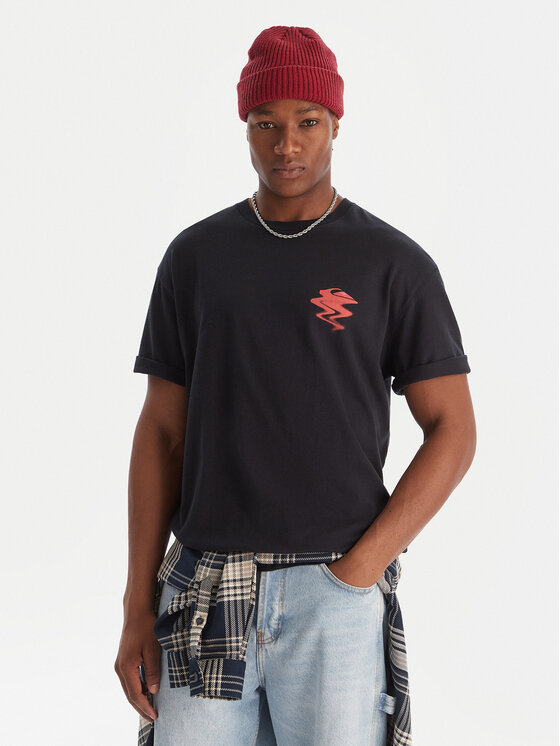 Quiksilver Quiksilver Camiseta Elderberry EQYZT08200 Negro Regular Fit