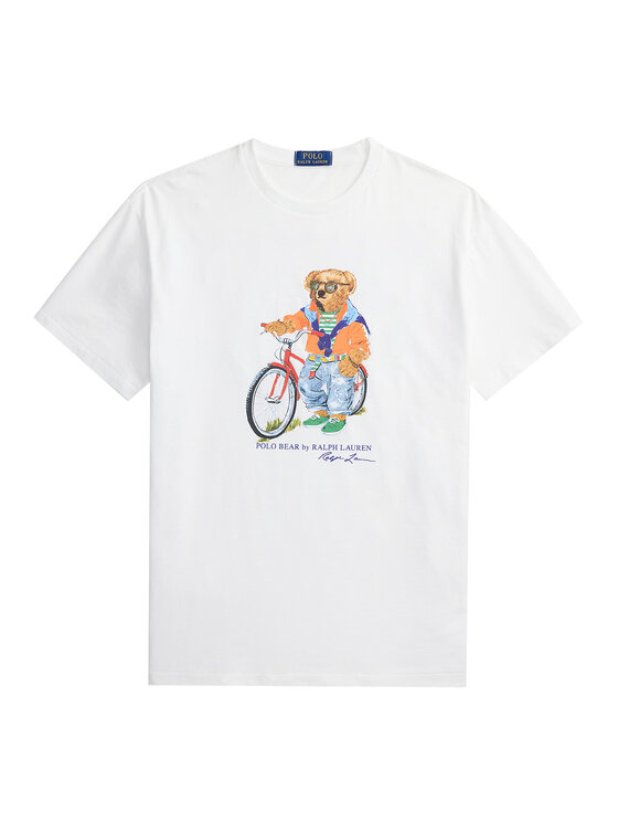Polo Ralph Lauren Polo Ralph Lauren Camiseta 710B16612002 Blanco Regular Fit