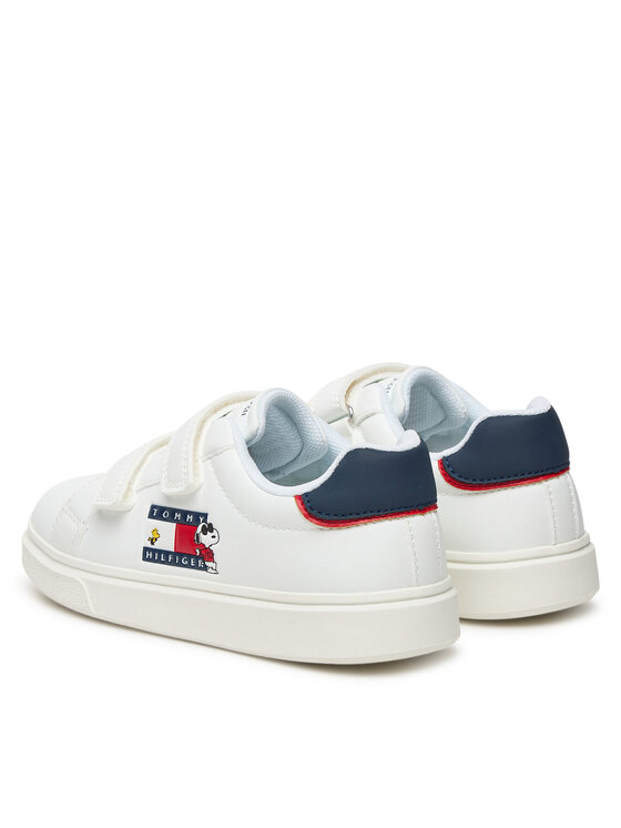 Tommy Hilfiger Sneakersy Tommy Hilfiger Hector T1X9-35320-1355 S Biały