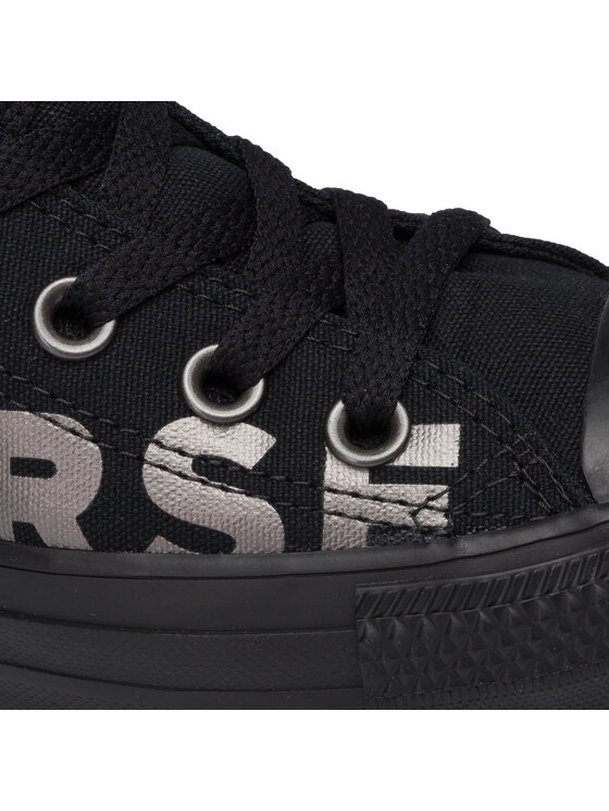 Converse Sneakers Converse Ctas Hi 165429C Μαύρο