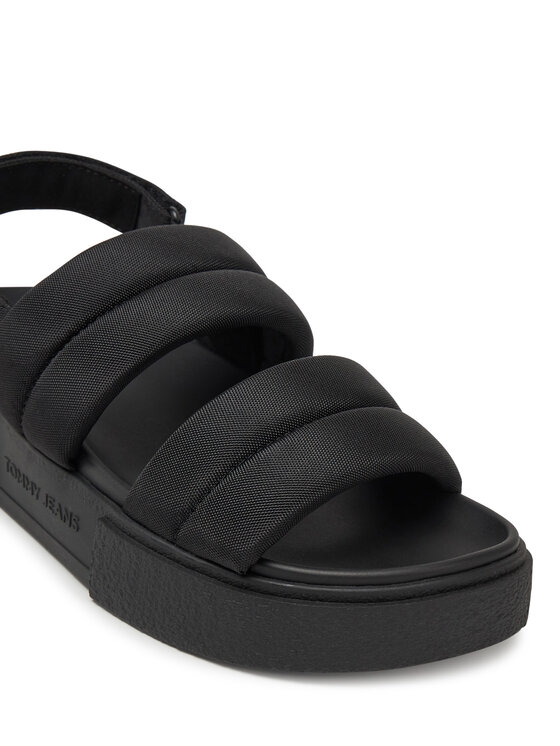 Tommy Jeans Sandále Tommy Jeans Tjw Flatform Sandal EN0EN02802 Čierna