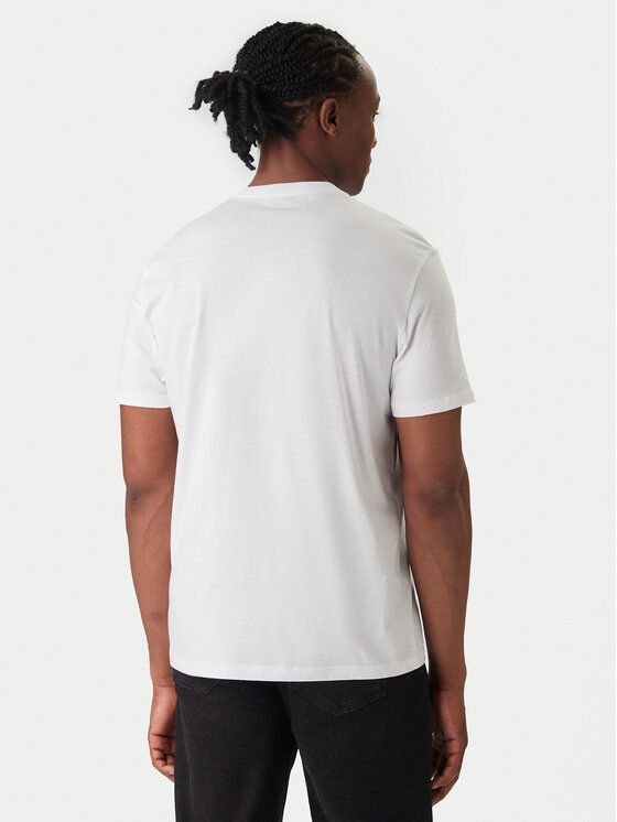 Calvin Klein Jeans Calvin Klein Jeans Camiseta Word Circle Graphic LV14RE816G Blanco Regular Fit