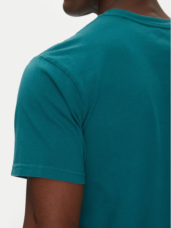 Quiksilver Quiksilver T-Shirt EQYZT08035 Τυρκουάζ Regular Fit
