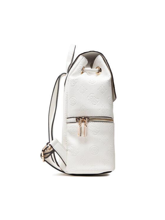 Guess Plecak Guess Helaina Flap Backpack HWPG84 03320 Biały