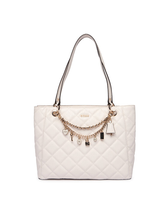 Guess Ročna torba Guess Libby HWGG99 12250 Bela