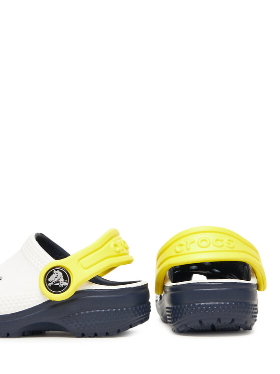 Crocs Šlepetės Crocs Toddler Retro Sport Classic Clog 211265 Balta