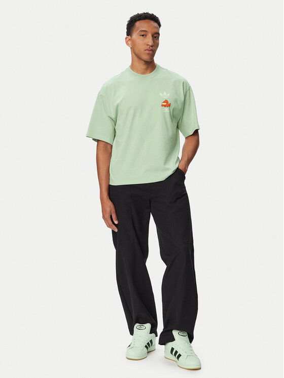 adidas adidas Camiseta Blinky Graphic LG5062 Verde Oversize