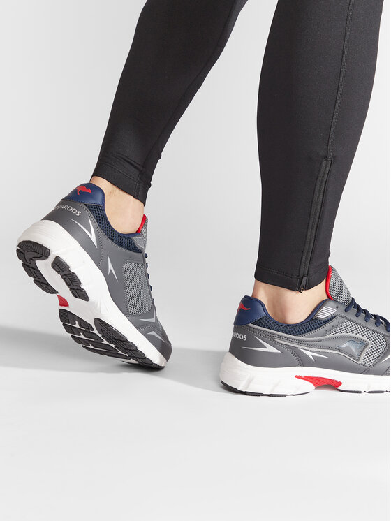 KangaRoos Παπούτσια για Γυμναστήριο KangaRoos K-Rh Amos 81129 000 2181 Γκρι
