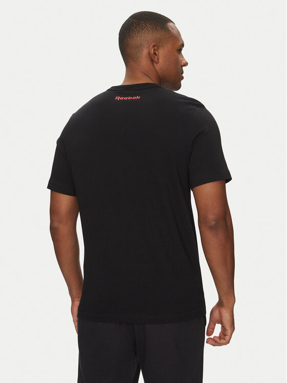 Reebok Reebok Majica 100214159 Črna Regular Fit