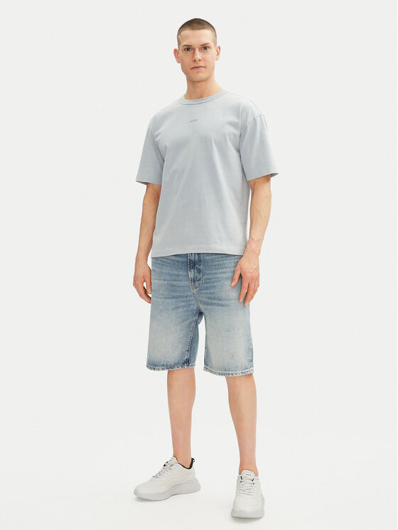 HUGO HUGO Футболка Docku 50531739 Світло-синій Relaxed Fit