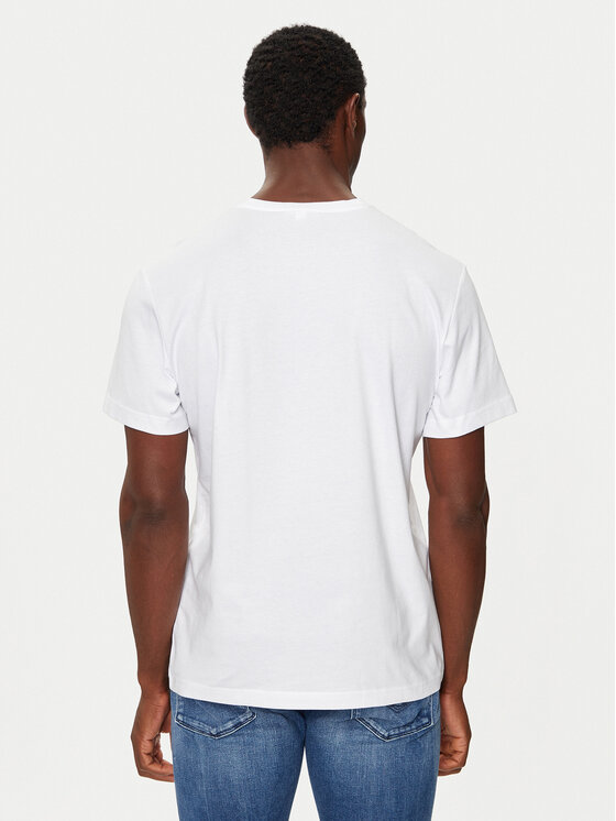 Lacoste Lacoste Camiseta TH5077 Blanco Regular Fit