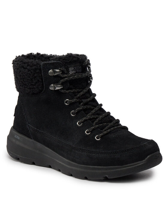 Skechers Черевики Skechers Glacial Ultra Woodlands 16677/BBK Чорний