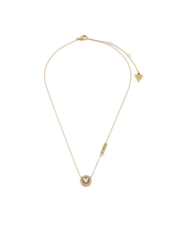 Guess Комплект колие и обеци Guess JUBS04 694JW Златист