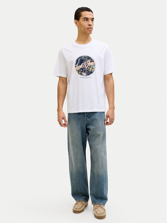 Jack & Jones Jack & Jones Camiseta Honolulu 12288088 Blanco Regular Fit
