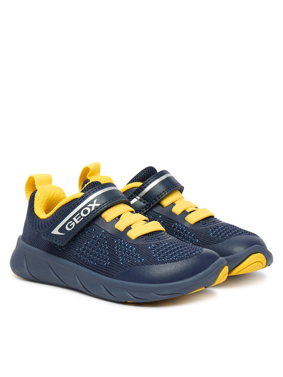Geox Sneakersy Geox J Foot-Run Boy J65PDB 06K9J C0657 M Tmavomodrá