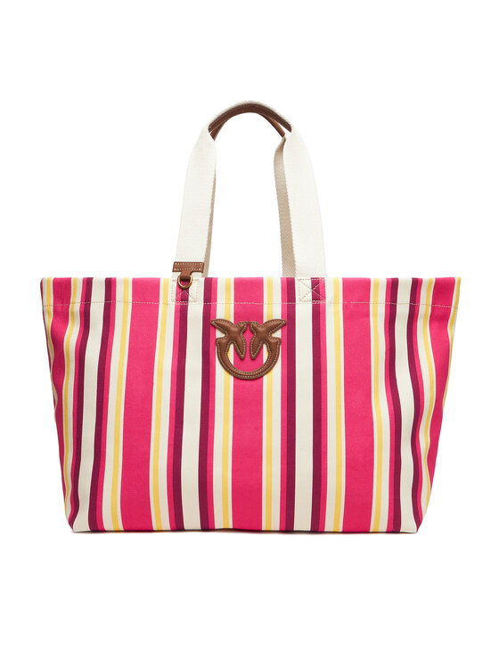PINKO Táska PINKO Shopping Bag Extra PE 25 PLTT 104754 A2G5 Rózsaszín
