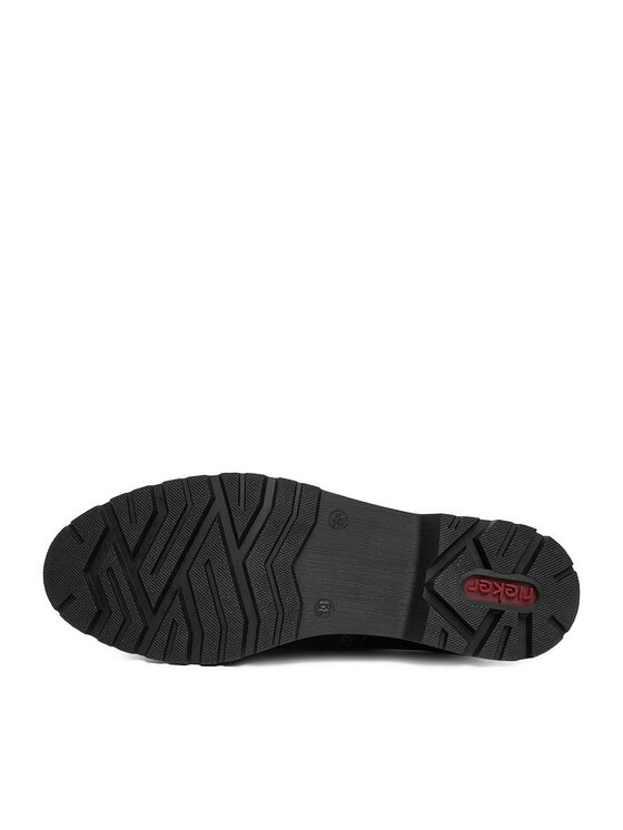 Rieker Polobotky Rieker 45502-00 Černá