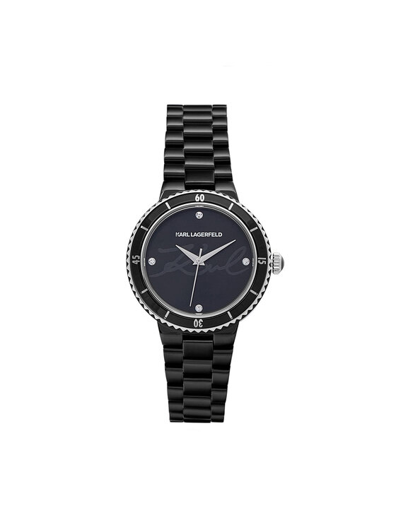 KARL LAGERFELD Zegarek KARL LAGERFELD R0553104504 Czarny