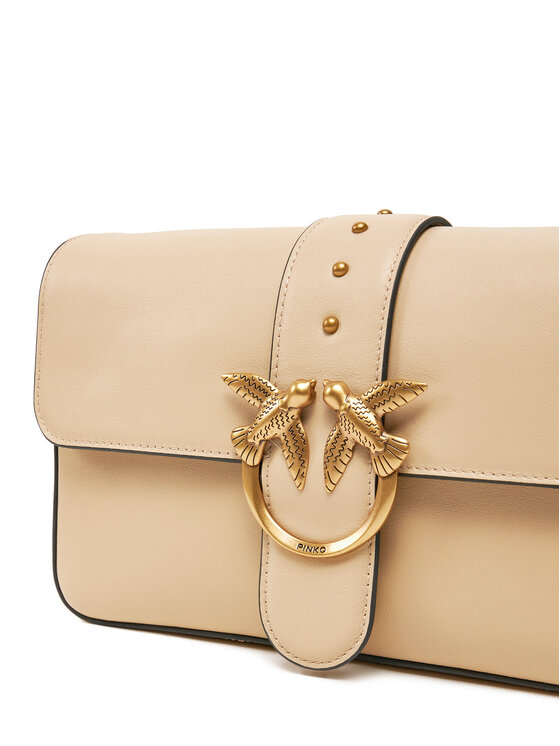 PINKO Torebka PINKO Love One Classic Fl 104524 A0QO C50Q Beżowy