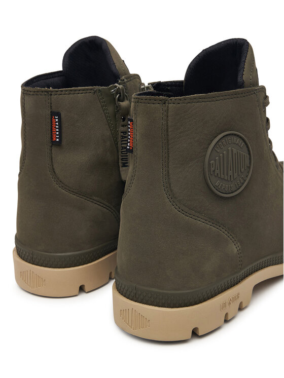 Palladium Scarponcini Palladium Pampa Lite+ Zip Wp+ 79577-325-M Verde scuro