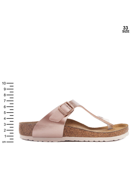 Birkenstock Žabky Birkenstock Gizeh 1012526M Ružové zlato