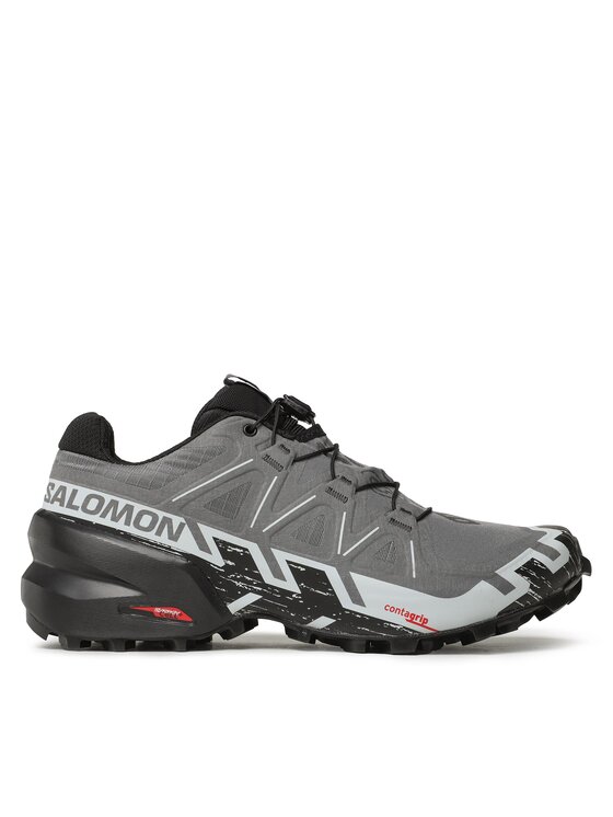Salomon Взуття для бігу Salomon Speedcross 6 L41738000 Сірий