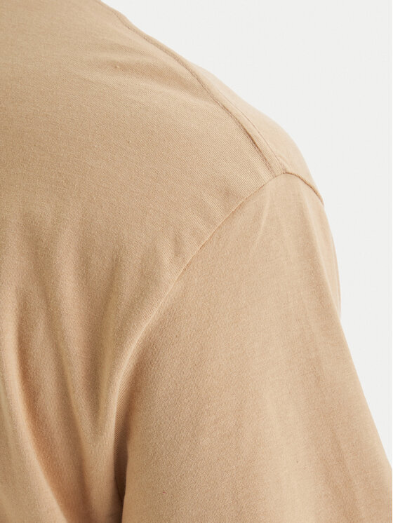 Quiksilver Quiksilver Camiseta Salt Water EQYZT08205 Beis Comfort Fit