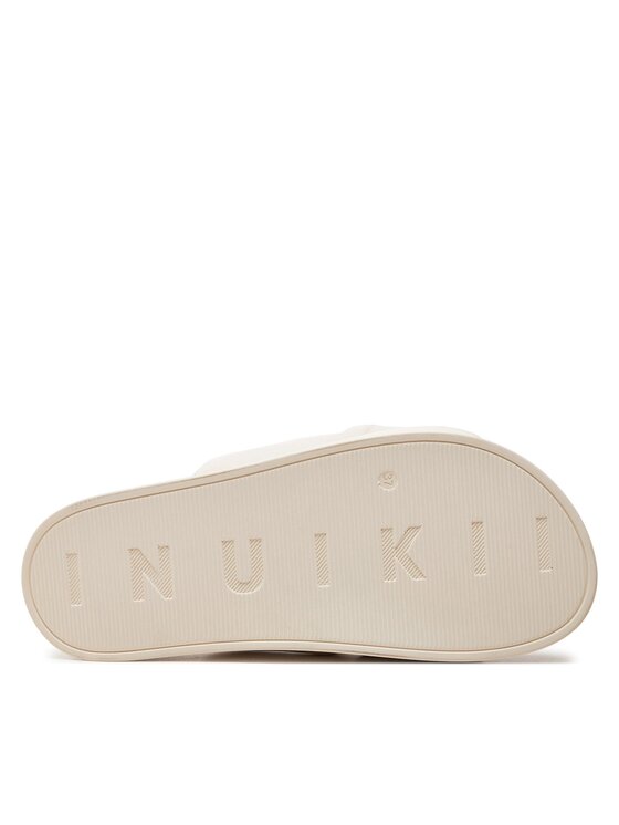 Inuikii Шльопанці Inuikii Soft Crossed 70104-140 Écru