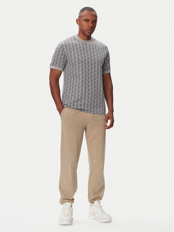 Lacoste Lacoste Camiseta TH1197 Gris Regular Fit