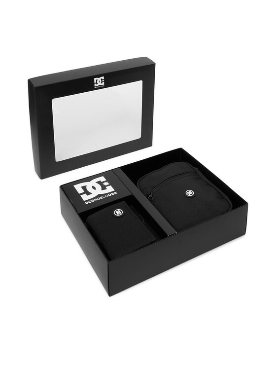 DC Shoes Conjunto de bolso y cartera DC Shoes HP-DCI-M-004-08 Negro