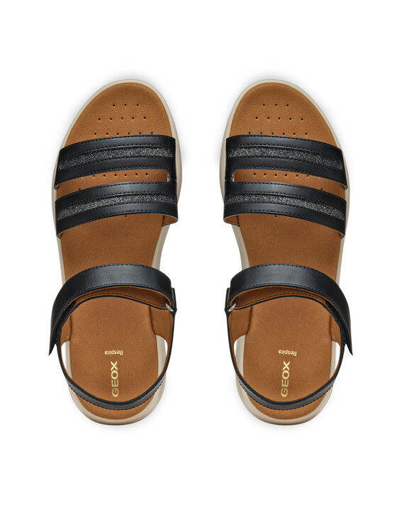 Geox Sandale Geox D Dandra D55NNE 0BCEW C9999 Negru