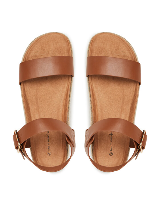 Call It Spring Espadrilky Call It Spring Leii 14009404 Hnedá