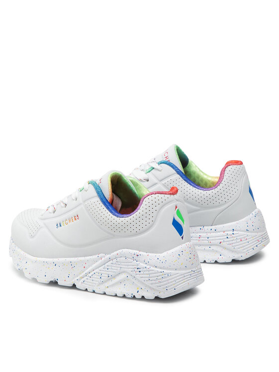 Skechers Sneakersy Skechers Rainbow Speckle 310456L/WMLT Bílá