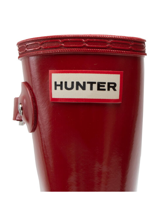 Hunter Гумові чоботи Hunter Original Kids Gloss JFT6000RGL Червоний