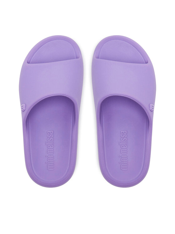 Melissa Шльопанці Melissa Mini Melissa Free Print Slide Inf 35936 Фіолетовий