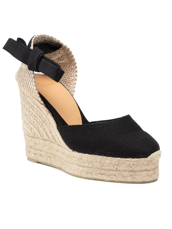 Castañer Espadrilles Castañer Carina/8ED/001 020961-100 Melns