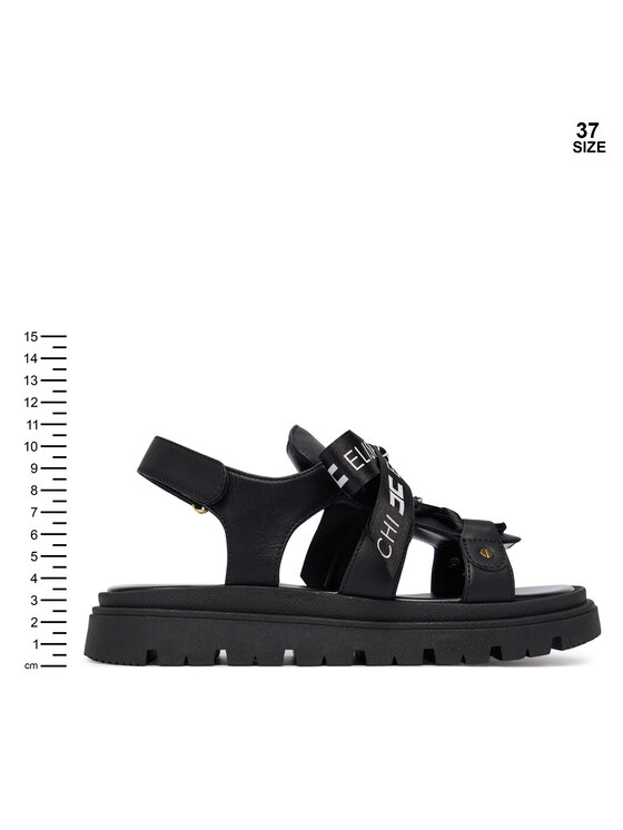Elisabetta Franchi Босоніжки Elisabetta Franchi F4A2-E0588-1733999-D Чорний
