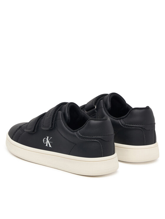 Calvin Klein Sneakers Calvin Klein Low Cut Velcro Sneaker V1X9-83440-1355 S Negru