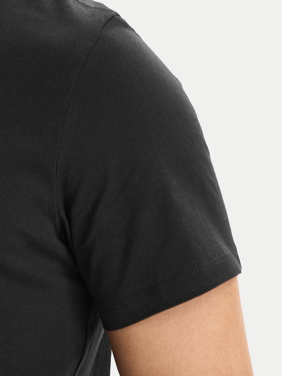 Calvin Klein Calvin Klein Camiseta SS 30s EU LV04LG809G Negro Slim Fit
