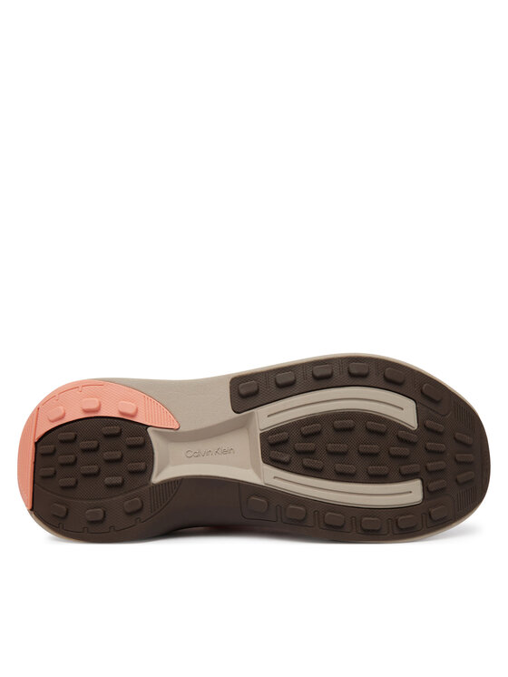 Calvin Klein Laisvalaikio batai Calvin Klein Chunky Run Ckstripe Lup Tran Rip HW0HW03005 Rožinė